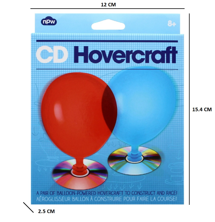 48 X 2PCS CD & BALLOON HOVERCRAFT SET