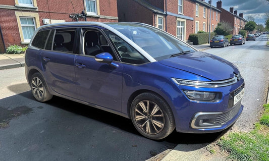 2018 CITROEN C4 GR STOURER FLAIR PTECH S/S 1.2 MANUAL PETROL MPV BLUE - NO VAT ON HAMMER-