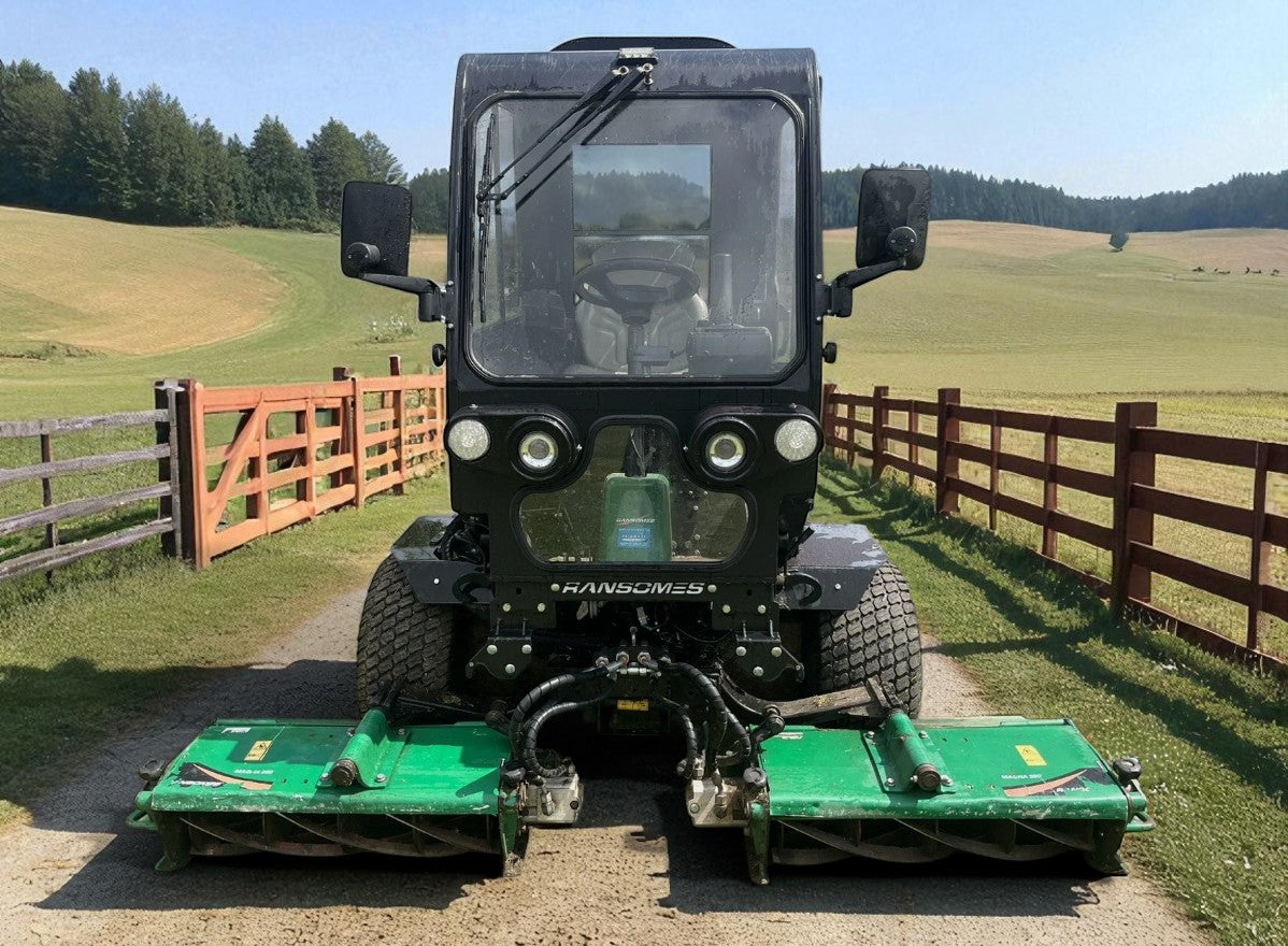 2018 RANSOMES PARKWAY 3 MOWER WITH FULL CAB