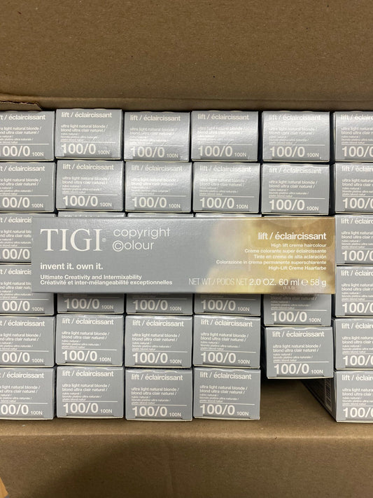 864 X MIX OF SHADES OF TIGI HAIR DYE 60ML, NO EXPIRY - GREAT FOR RESALE
