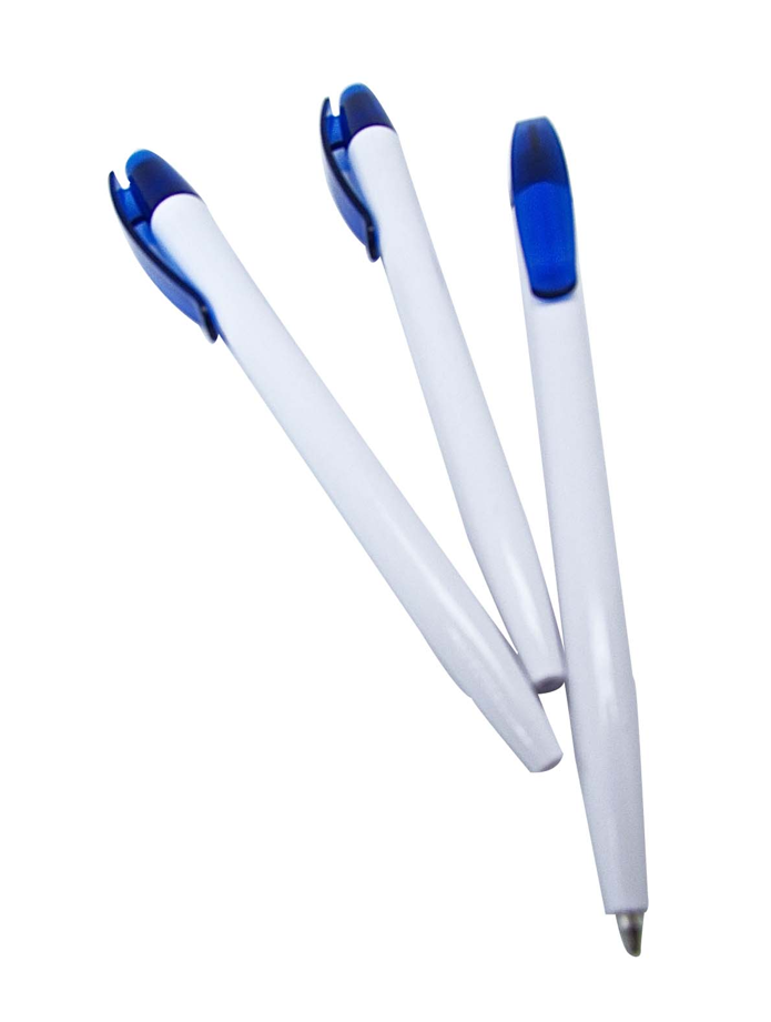 1473 X BALLPEN WHITE & DARK BLUE