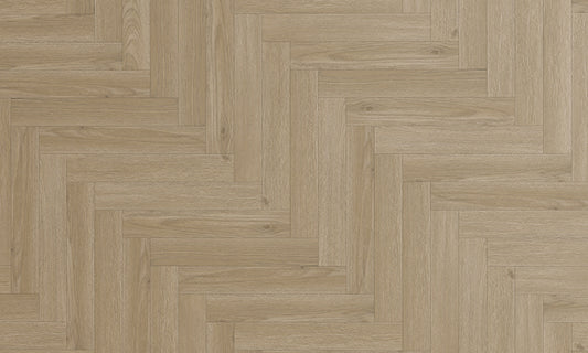 48 PACKS (123.36M²) PREMIUM 8MM SILVER NATURAL OAK HERRINGBONE LAMINATE FLOORING UNICLIC®