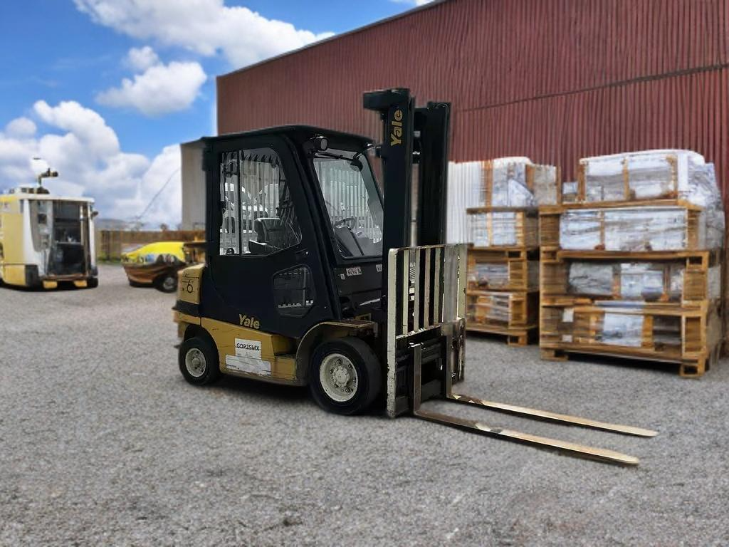 2019 YALE GDP25MXV2420 DIESEL FORKLIFT – 2500KG CAPACITY – 14715 HOURS