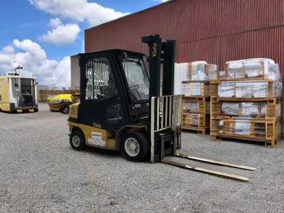 2019 YALE GDP25MXV2420 DIESEL FORKLIFT – 2500KG CAPACITY – 14715 HOURS