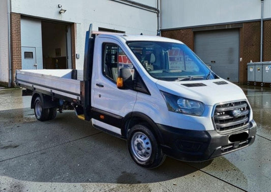 2021 FORD TRANSIT 350 LEADER 1996CC DIESEL MANUAL WHITE CHASSIS CAB >>--NO VAT ON HAMMER--<<