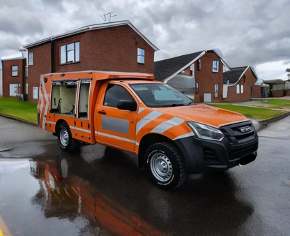 **(ONLY 103K MILEAGE)** 2020 ISUZU D-MAX 1.9 DIESEL MANUAL 4X4 SINGLE CAB ULEZ COMPLIANT