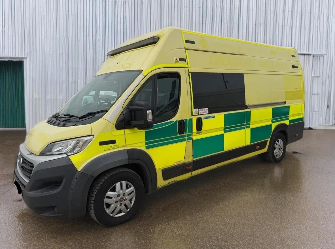 2017 FIAT DUCATO 3.0 MULTIJET L4H3 DIESEL MANUAL AMBULANCE