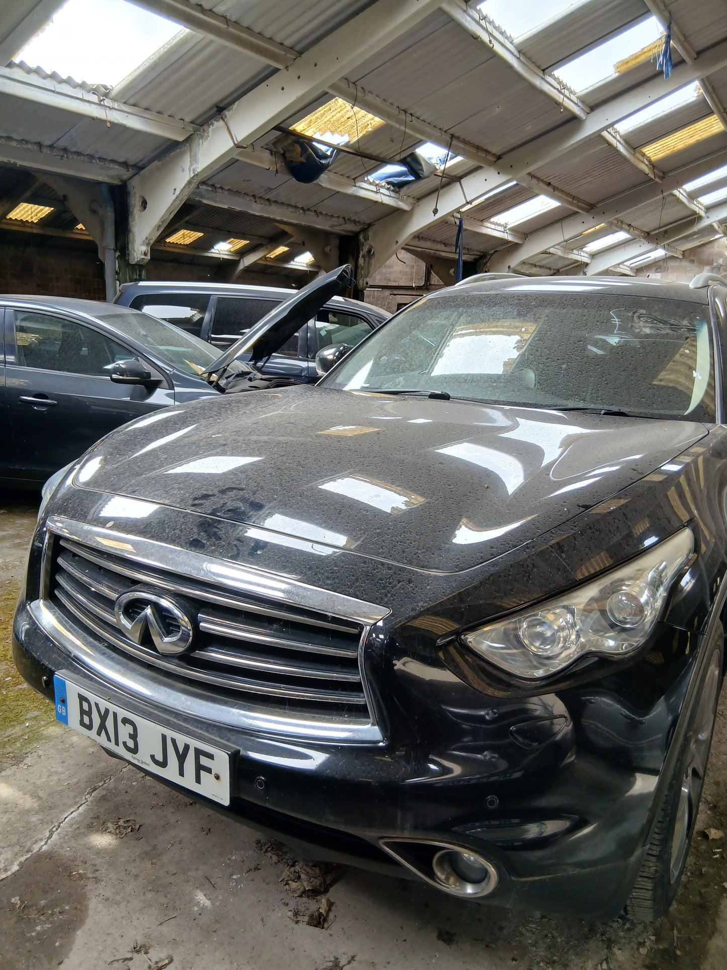 2013 INFINITI FX30D AUTO – 3.0 DIESEL – AUTOMATIC – 5 SEATER – SUV >>--NO VAT ON HAMMER--<<