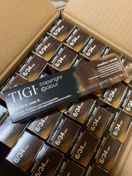 864 X MIX OF SHADES OF TIGI HAIR DYE 60ML, NO EXPIRY - GREAT FOR RESALE
