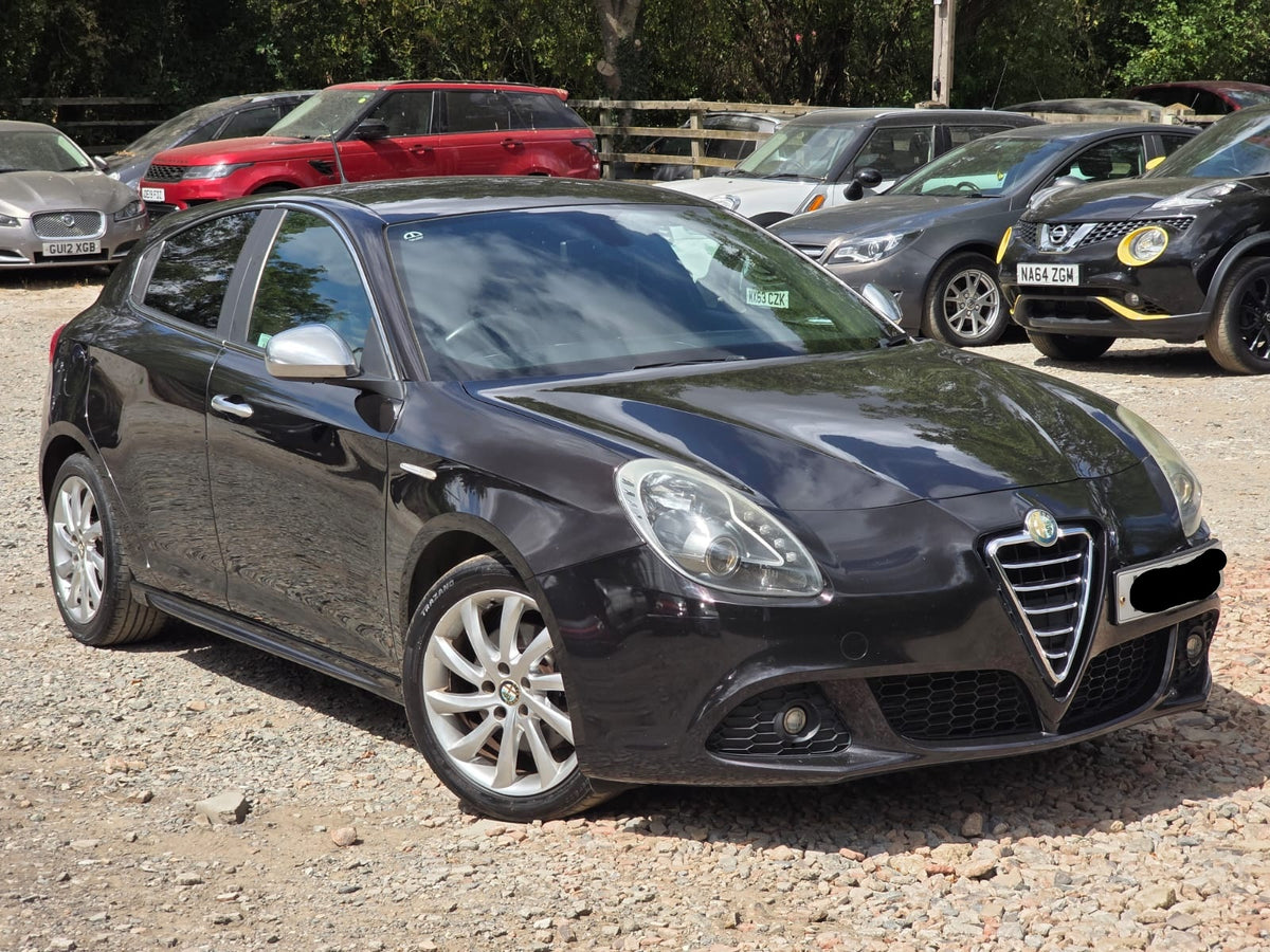 2013 ALFA ROMEO GIULIETTA VELOCE M-AIR TB 1368CC PETROL MANUAL BLACK >>--NO VAT ON HAMMER--<<