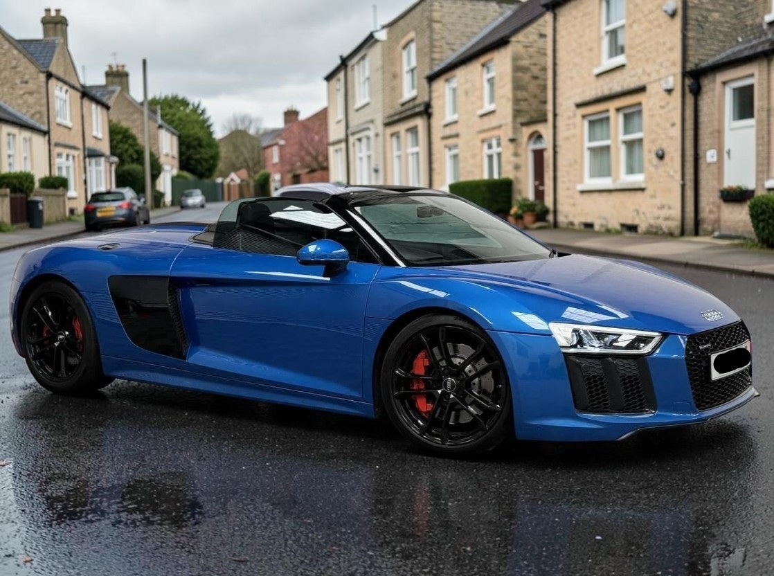 **(ONLY 32K MILEAGE)** 2017 AUDI R8 SPYDER 5.2 FSI V10 PETROL >>--NO VAT ON HAMMER--<<