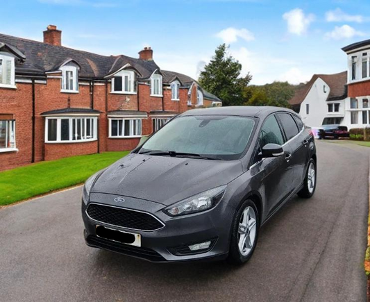 **(ONLY 83K MILEAGE)** 2015 FORD FOCUS ZETEC TDCI 1.5 MANUAL DIESEL HATCHBACK GREY