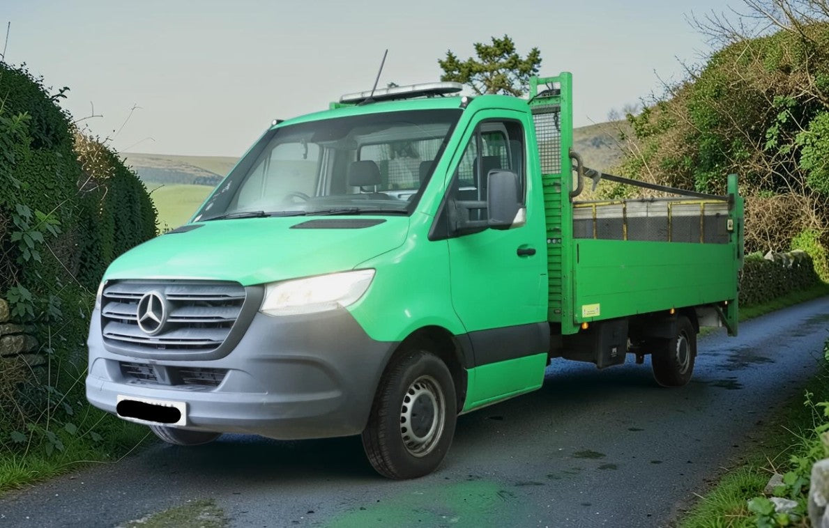 2021 MERCEDES-BENZ SPRINTER 314 PROGRESSIVE CDI CHASSIS CAB DROPSIDE