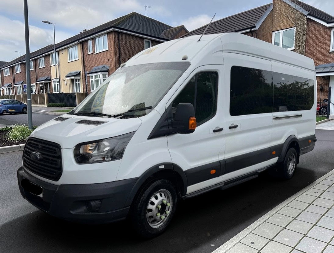2018 FORD TRANSIT 460 ECONETIC TECH 2.2 DIESEL MANUAL MINIBUS IN WHITE