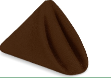 420 X NEW KICHLY BROWN CLOTH NAPKINS | RRP £2,935 | BULK CLEARANCE