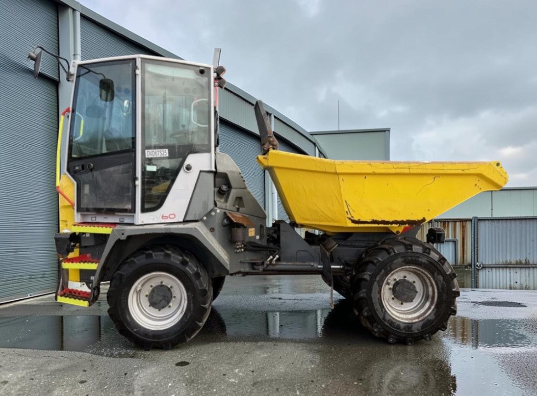 2019 WACKER NEUSON DV60 DUAL VIEW 6T SWIVEL CAB DUMPER
