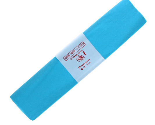 600 X CREPE PAPER LIGHT BLUE-50X250CM