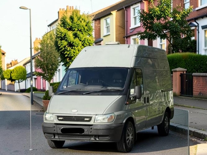 2003 FORD TRANSIT 350 MWB TD 2.4 TDI PANEL VAN MANUAL DIESEL >>--NO VAT ON HAMMER--<<