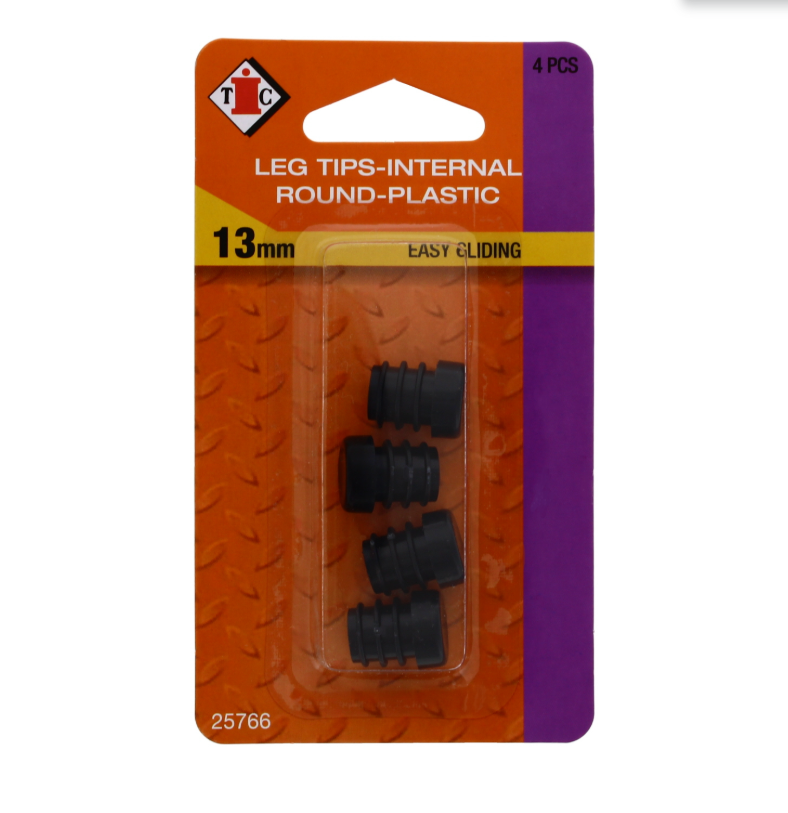 120 X CHAIR TIP INTERNAL TIC-13MM