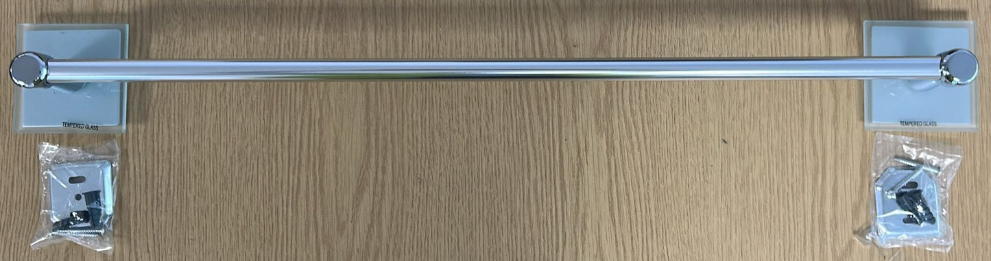 43X 24" TOWEL BAR HAFELE POLISHED CHROME