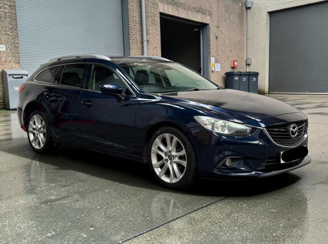 **(ONLY 94K MILEAGE)** 2014 MAZDA 6 2.2 SKYACTIV-D SPORT NAV TOURER >>--NO VAT ON HAMMER--<<