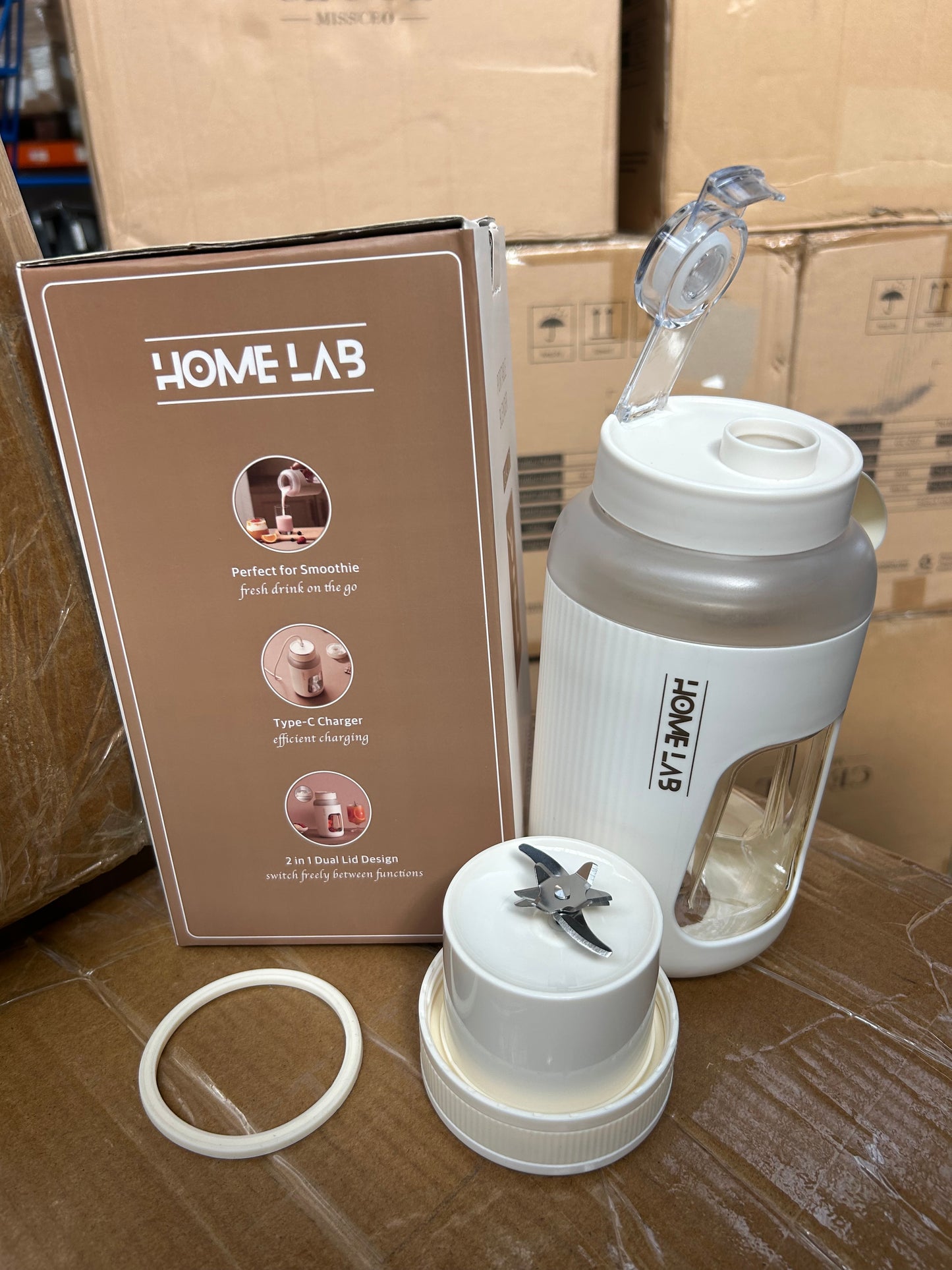 250X PORTABLE BLENDER BOTTLE 600ML