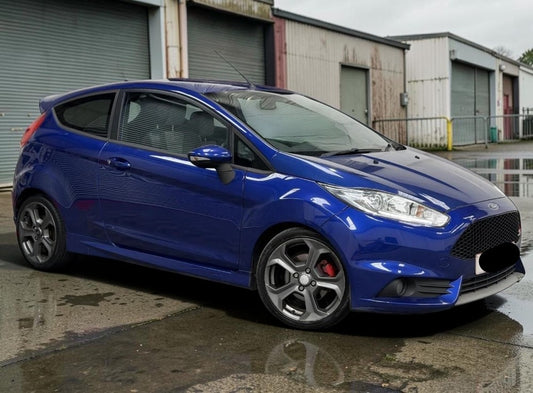 **(ONLY 86K MILEAGE)** 2015 FORD FIESTA ST-2 TURBO 1.6T PETROL MANUAL BLUE >>--NO VAT ON HAMMER--<<