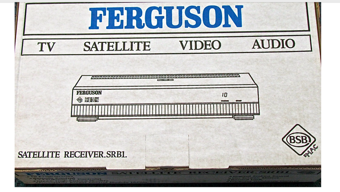 10 X FERGUSON SATELLITE RECEIVER SRB1