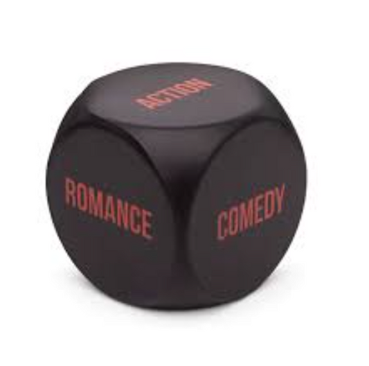 480 X BRAND NEW STRESS-FLIX DICE 6 TV CATEGORIES