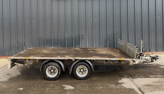2020 IFOR WILLIAMS TRAILER LM125GHD 3.5 TONNE FLATBED TRAILER