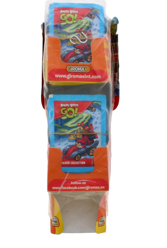 42 X ANGRY BIRDS GO! 100 LOOSE STICKERS/CLIP STRIP