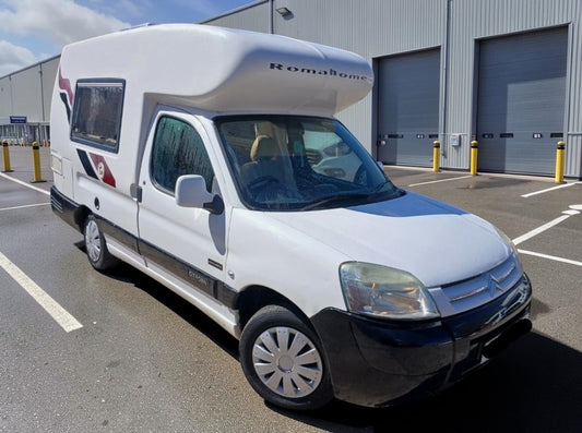 2005 CITROEN BERLINGO 800D LX 1.9L DIESEL MANUAL PLATFORM CAB WHITE >>--NO VAT ON HAMMER--<<