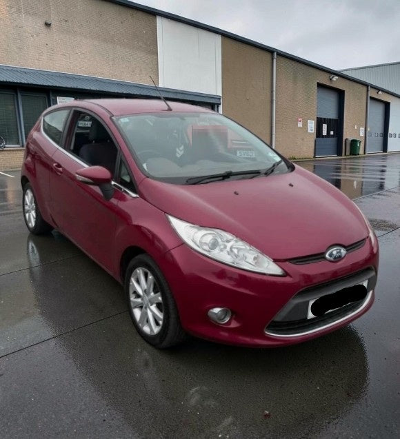 **(ONLY 90K MILEAGE)** 2009 FORD FIESTA ZETEC 82 1.2L PETROL MANUAL RED HATCHBACK