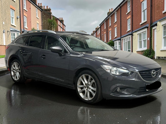 **(ONLY 94K MILEAGE)** 2014 MAZDA 6 SPORT NAV D 2.2 DIESEL MANUAL ESTATE >>--NO VAT ON HAMMER--<<