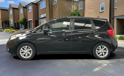**(ONLY 91K MILEAGE)** 2015 NISSAN NOTE ACENTA 1.2 PETROL MANUAL MPV BLACK >>--NO VAT ON HAMMER--<<
