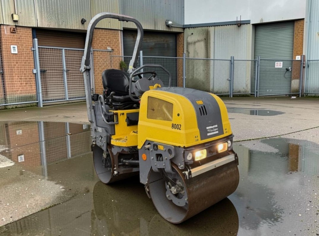 2016 ATLAS COPCO DYNAPAC CC800 DOUBLE DRUM ROLLER