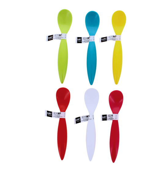 36 X ZAK EGG SPOON 12.5 CM ASST