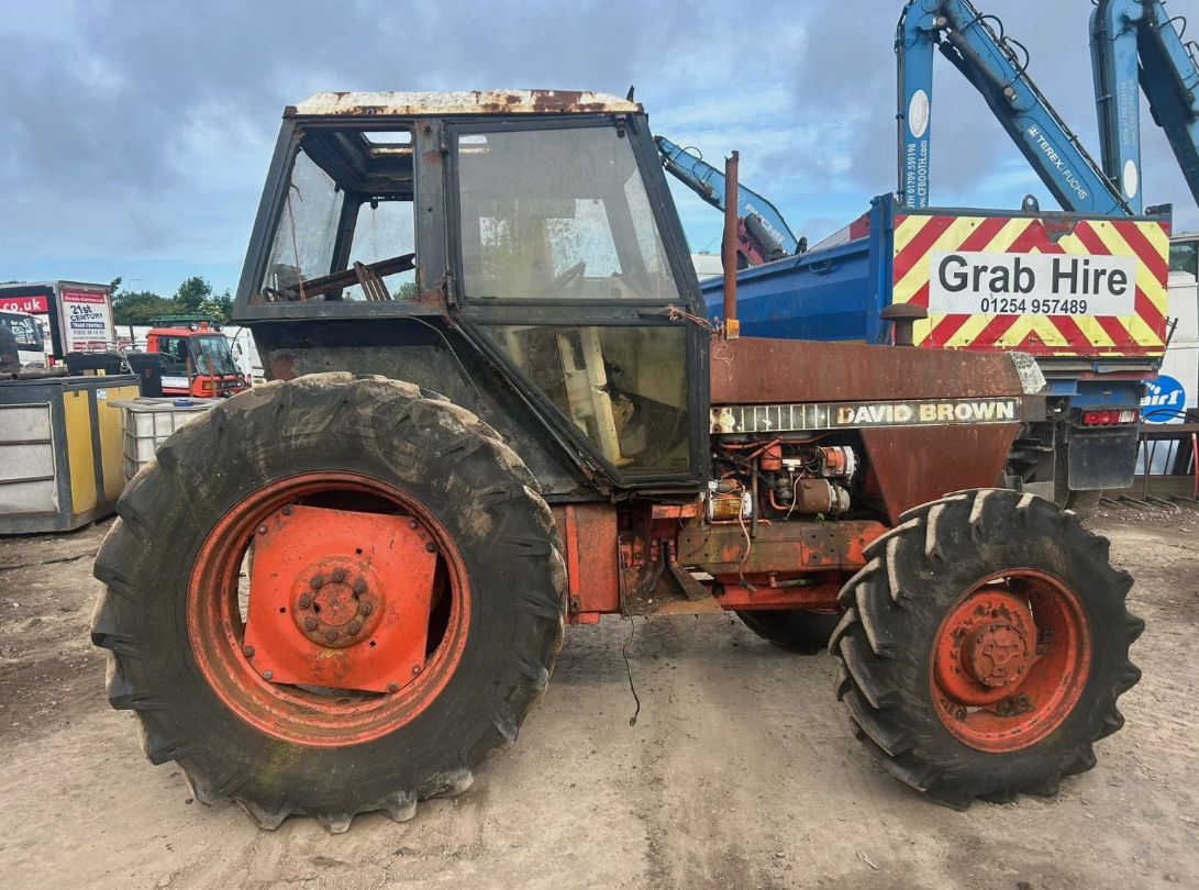 DAVID BROWN 1490 4WD TRACTOR