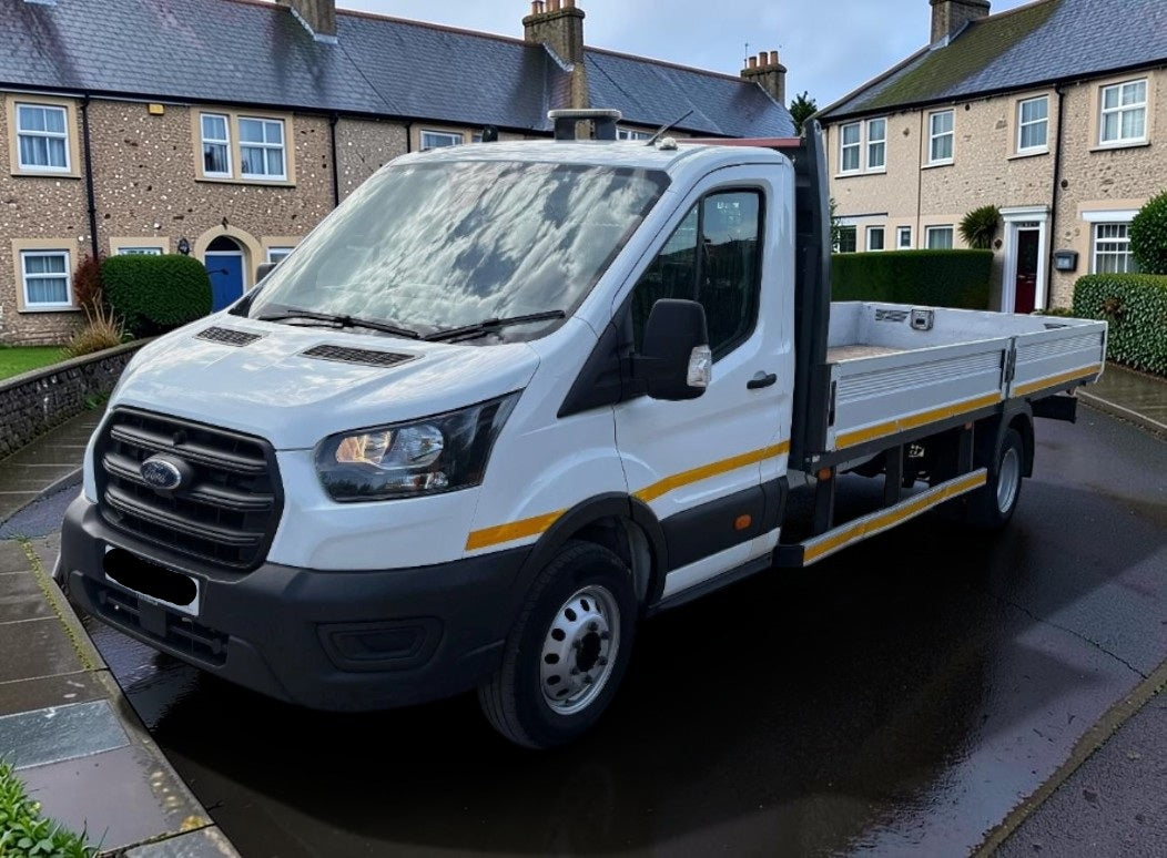 2022 FORD TRANSIT 500 LEADER ECOBLUE 1996CC DIESEL MANUAL CHASSIS CAB WHITE