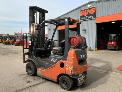 TOYOTA 02-8FGKF20 LPG FORKLIFT