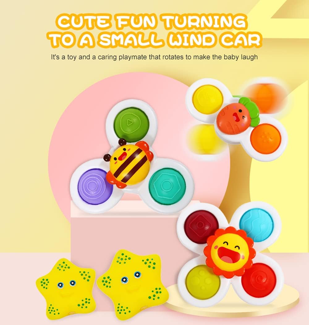 SUCTION SPINNER TOYS - QTY 560 PCS - PRICE RRP 8.99