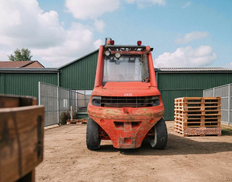 LINDE H70D DIESEL FORKLIFT – 6.5 TON LIFT – FULL CAB