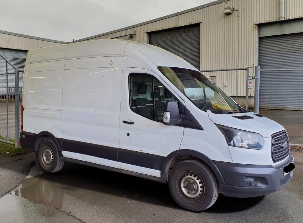 2017 FORD TRANSIT 350 L2H3 1996CC DIESEL MANUAL PANEL VAN WHITE
