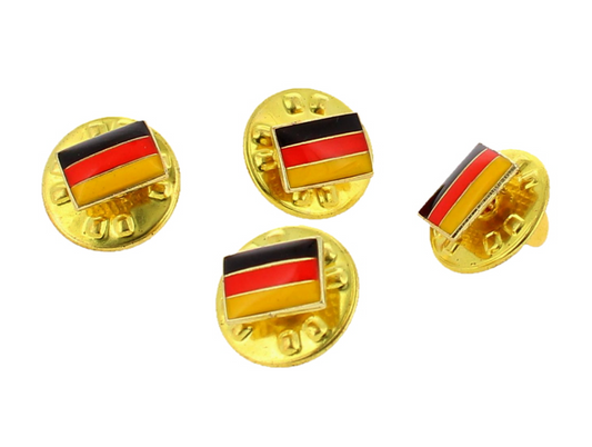 480 X METAL BADGE-GERMAN FLAG-SML