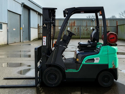 2021 MITSUBISHI FG18N LP GAS FORKLIFT TRIPLEX