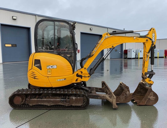 2019 JCB 8025 ZTS 2.9T MINI EXCAVATOR DIGGER – QUICK HITCH, 2 BUCKETS