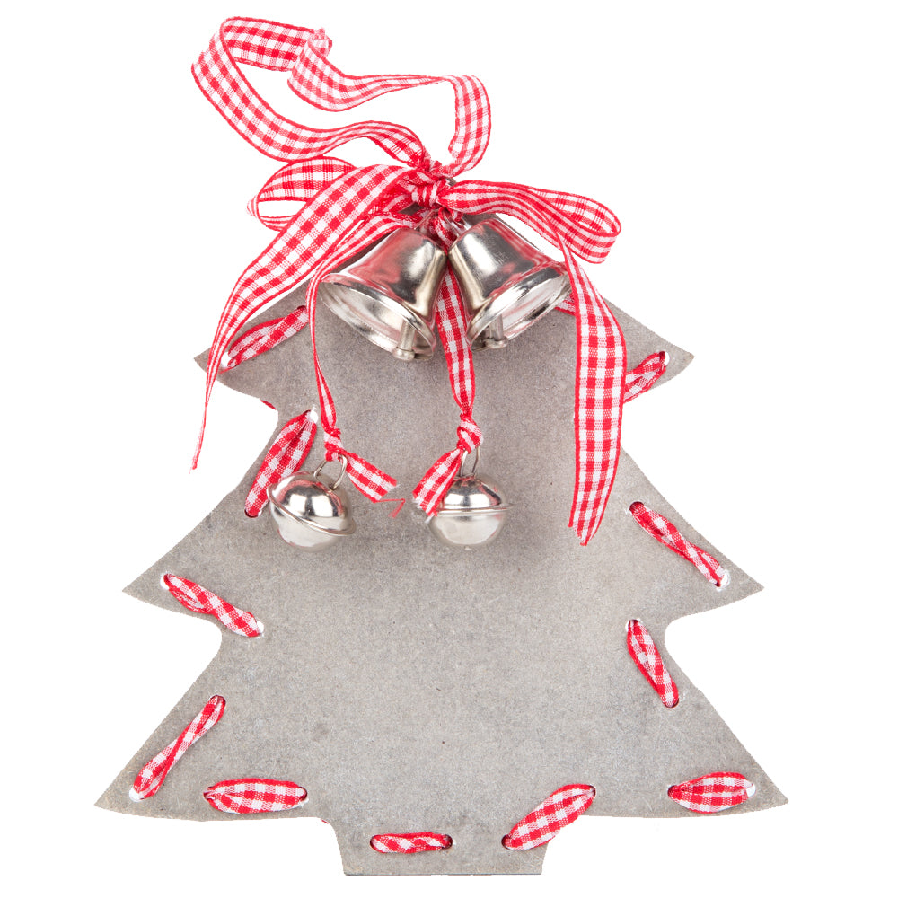 480X TOBS GREY XMAS TREE BOARD & BELLS