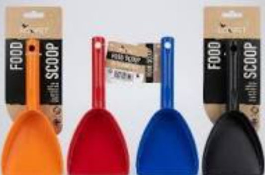 480 X NEW PET FOOD SCOOP 4 ASSORTED COLOURS
