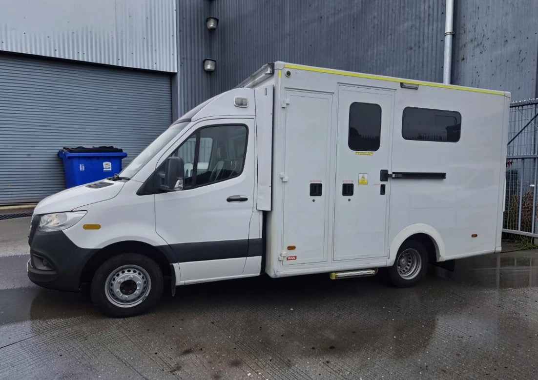 2019 MERCEDES-BENZ SPRINTER 519 CDI AUTO 3.0 DIESEL CHASSIS CAB WHITE >>--NO VAT ON HAMMER--<<