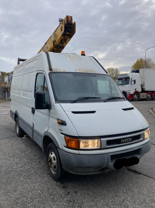 IVECO 50C11 VERSALIFT ET38NF CHERRY PICKER VAN – 16M